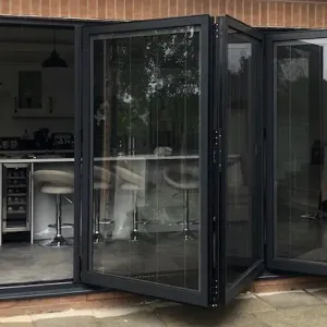 bifolding door indoor outdoor transition atlanta