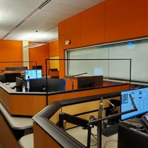 commercial glass office partition atlanta