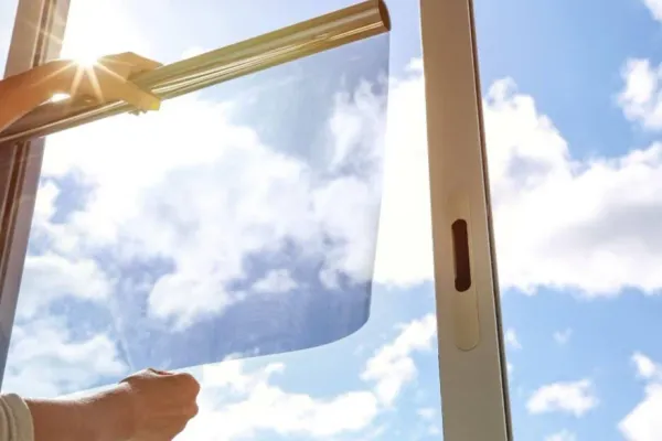 Security glass film installation in Atlanta, GA