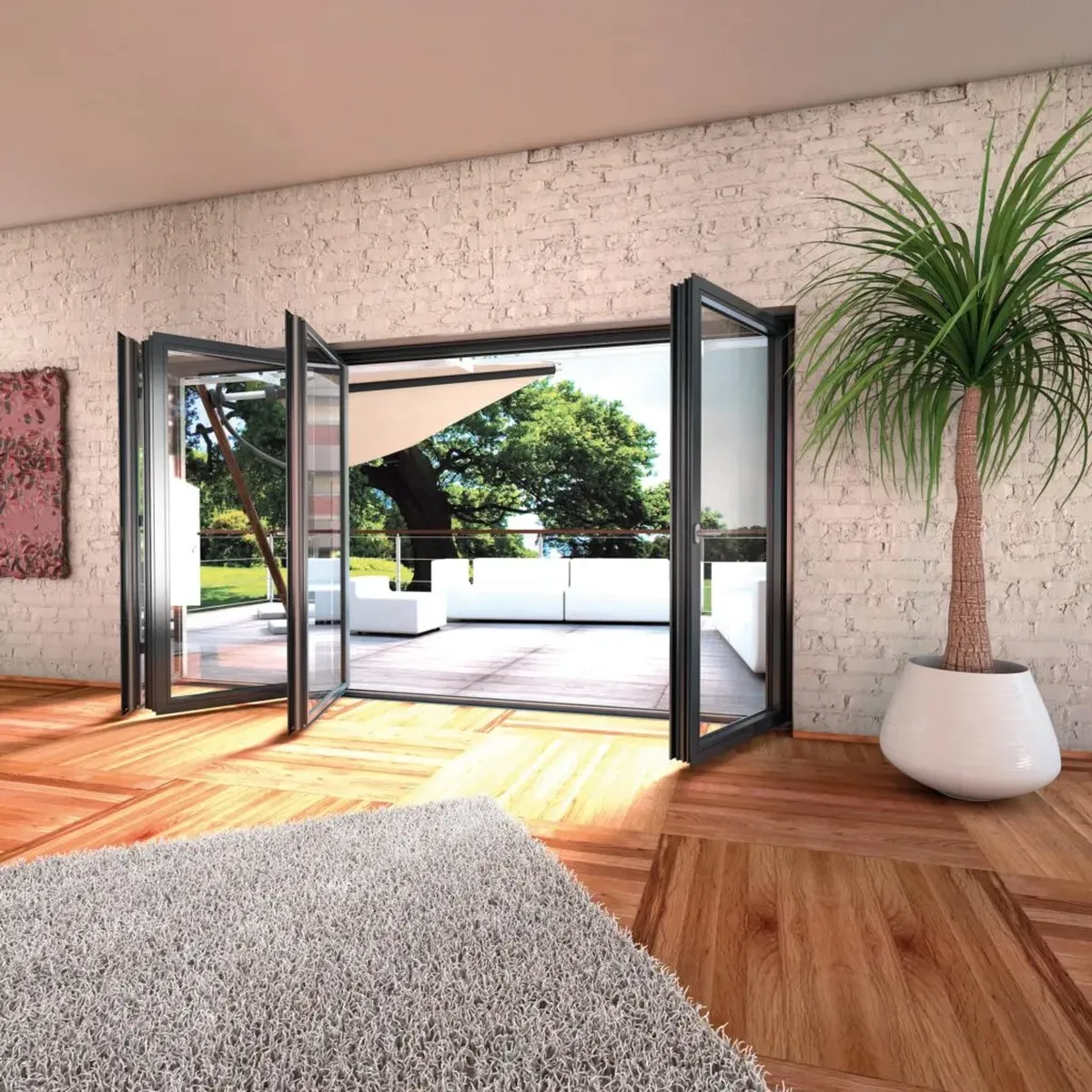 Bi-folding doors