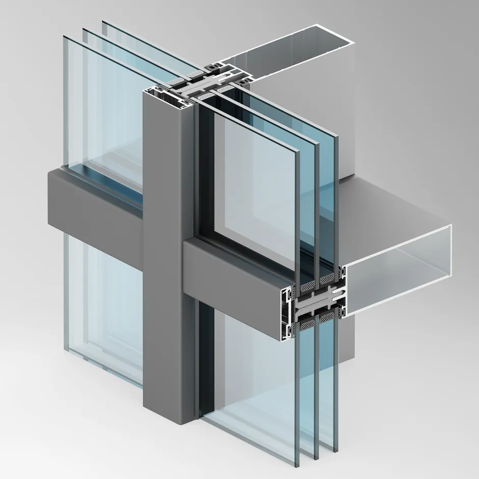 ALT F50 curtain wall system for modern and energy-efficient facades in Atlanta, GA